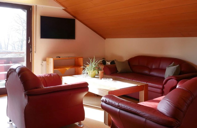 Ferienwohnung 2, 80qm, Pergola, 2 Schlafzimmer, max. 6 Personen