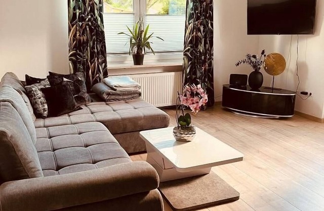 Ferienwohnung im Erdgeschoss mit Garten