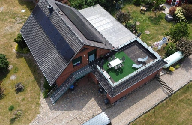 Ferienwohnung in Mecklenburg, am Kritzower See, mit Ruderboot