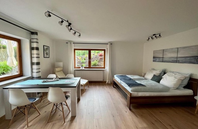 Ferienwohnung mit Gartenblick