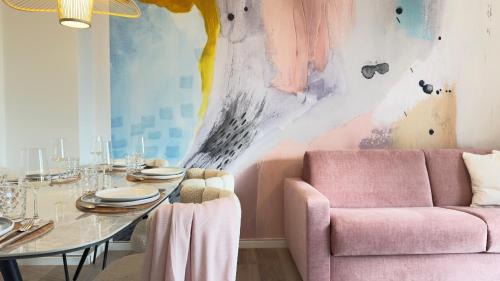 Fewo GOLDBERG, Balkon, SmartTV