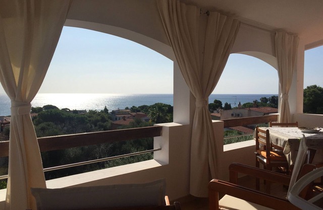 First floor apartment with sea view veranda PORTO COLUMBU