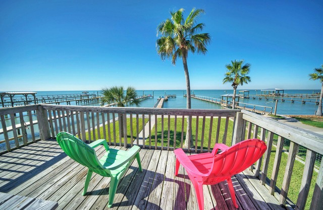 Fish - Relax - Repeat! Waterfront Retreat with Private Pier in Rockport, TX