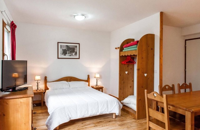 Fitness, balcony, parking, tv, ski locker, 45m², Super Besse