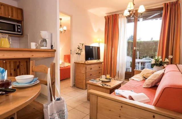Fitness, swimming pool, balcony, parking, tv, 31m², Thollon les Mémises