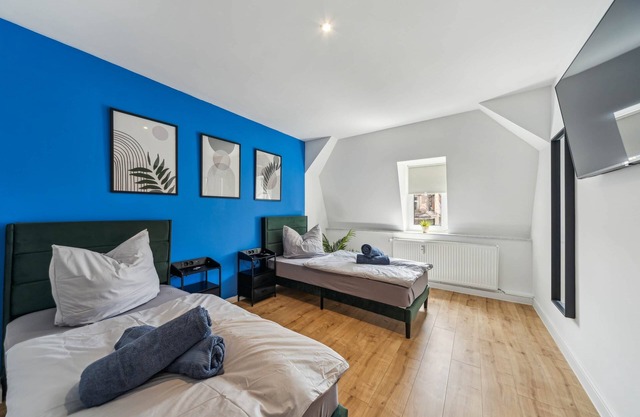 Fitters' apartment - WLAN, washing machine, smart TV