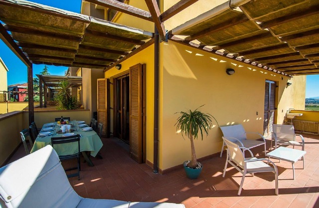 Flat in Alberese with panoramic terrace