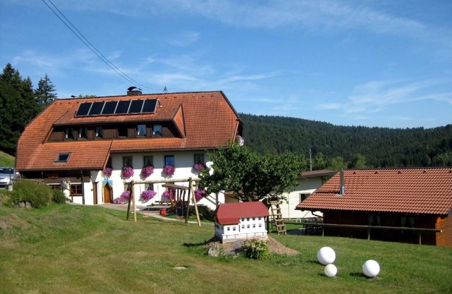 Flat in Wittenschwand with garden and panorama