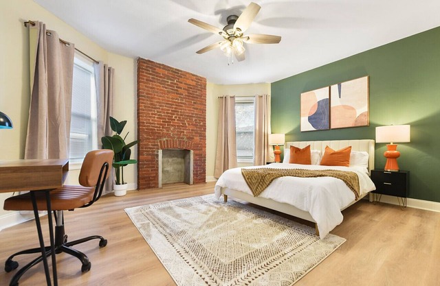 Free Parking+Pet Friendly+6BR+5 Min From Bakery Sq