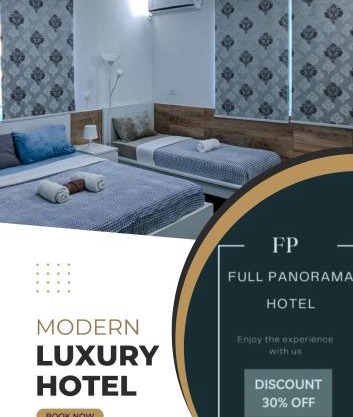 Full Panorama To Archaeological Site Jarash