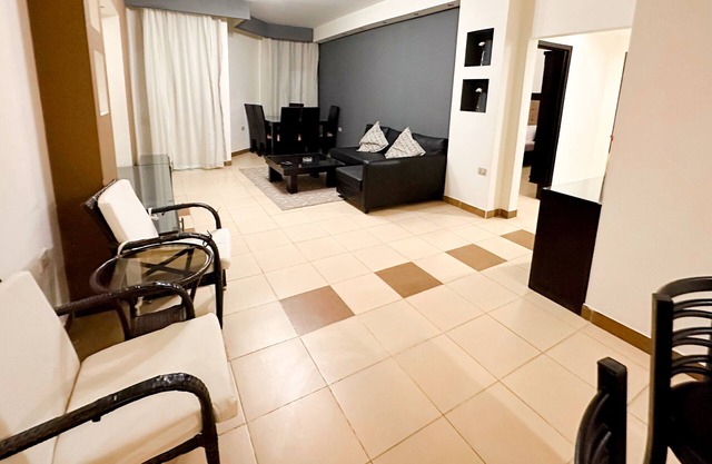 Fully furnished 02 BR with sea view roof top