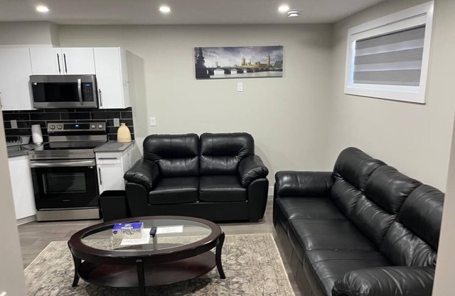 Fully furnished basement suite