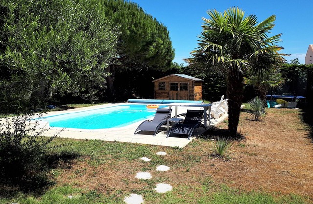 Gîte 3* 300m beach large private pool