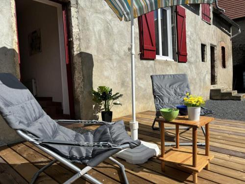 Gîte viticole typique avec terrasse, animaux acceptés - FR-1-489-544