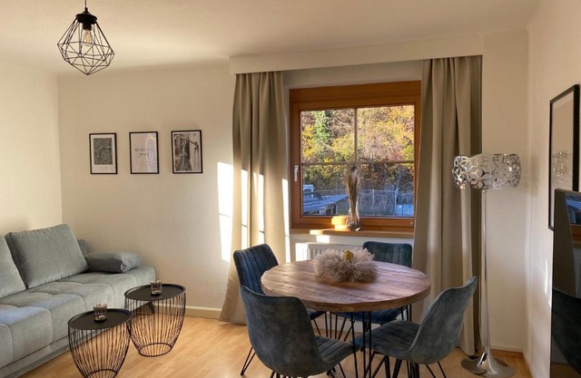 Gemütliche Wohnung mit Gartenblick