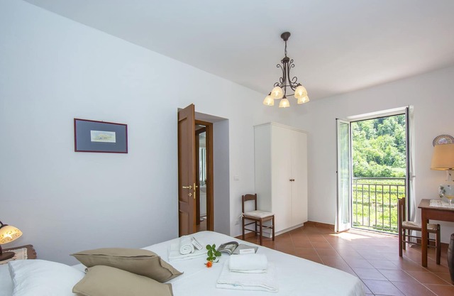 Geraneo among vineyard, Ranzo, Italy