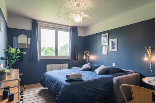 Gite "LES ORMES" - Calme & Confortable - Lit QUEEN SIZE - Vue sur étang à 10mn du TOUQUET