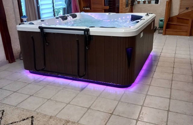 Gite with spa and sauna