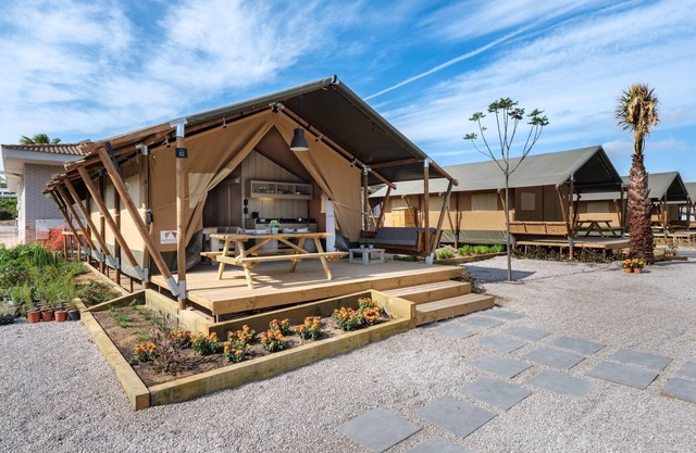 Glamping Tent in Sant Salvador near Beach