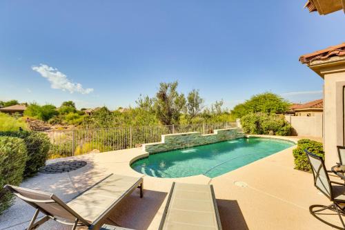 Golf Course Views and Patio Quiet Scottsdale Home