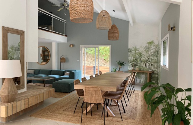 Grande Villa Confortable Avec Piscine, 14 Personnes lac et Golf de Biscarrosse