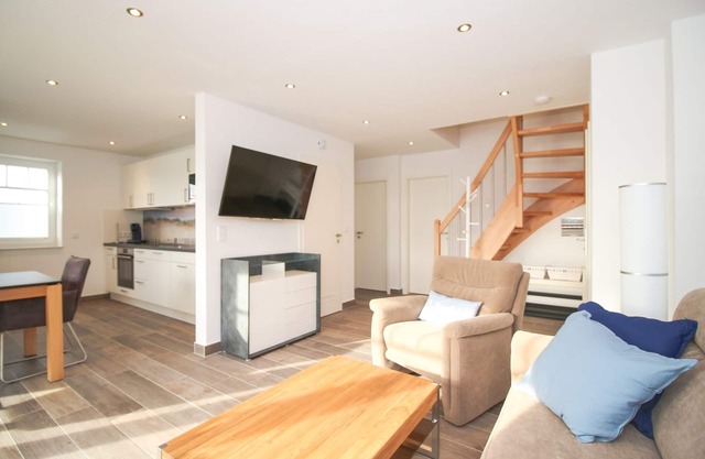 Großzügige Obergeschosswohnung in Norddeich für bis zu 6 Personen & Baby