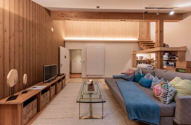 Grosszügige Dachwohnung mit Sauna und Blick auf die Churfirsten