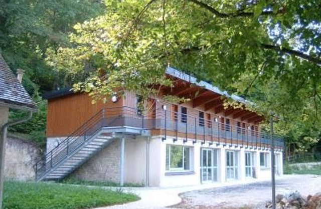 Group cottage with multipurpose hall and parking in Boncourt