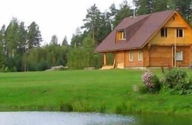 Half-timbered house "Kalnakriknas" with terrace