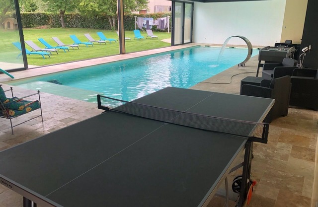 Heated pool cottage 31° ZOO LA FLECHE/24H DU MANS