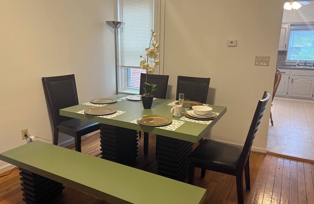 Here's a wonderful 3-bedroom brickhouse with AC in charming Wilmington, Delaware