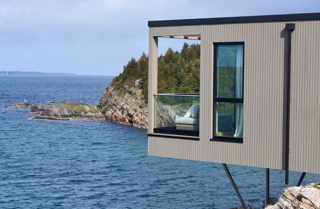 Hideaway Herdla 2 – unique and luxurious cabin 15 m above the sea