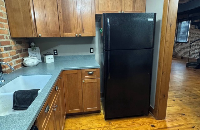 Historic, loft house with rustic charm meets modern day comfort