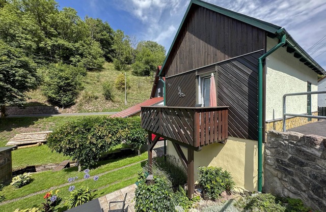 Holiday home with balcony & garden Thuringia