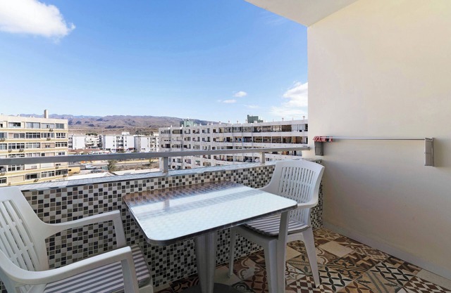 Holiday Apartment "Los Molinos 735" with Sea View, Shared Pool & Wi-Fi