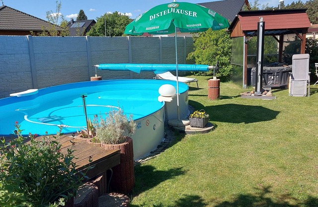 Holiday Apartment 'Near Spreewald' with Shared Pool, Shared Terrace and Wi-Fi