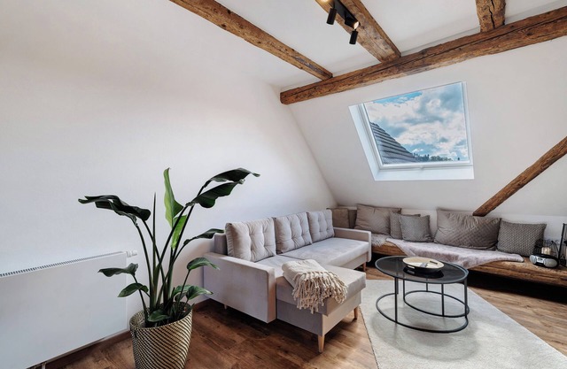 Holiday Apartment 'Scheunenglück' with Balcony and Wi-Fi