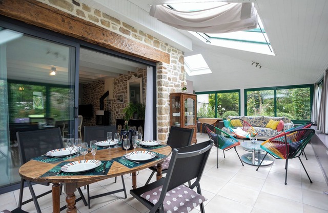 Holiday Home 'Les Coquelicots Proche Mer' with Private Terrace, Garden and Wi-Fi