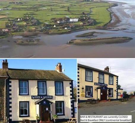 Hope & Anchor, Hadrian's Wall, Port Carlisle, Solway Firth, Area of Natural Beauty
