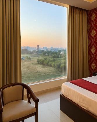 Hotel Lycoris Zirakpur Chandigarh # Ambala Chandigarh Highway Hotel # Ample Parking Space # Lift