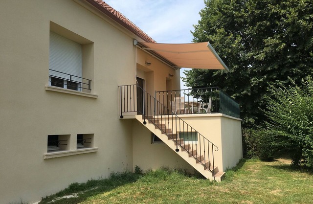 House by the Dordogne River