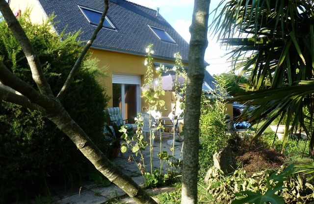 house in large park near the forest, about 20 minutes from the sea.