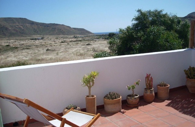 House in Rodalquilar Valley with terrace and sea views