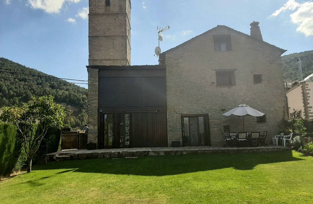 House with beautiful garden