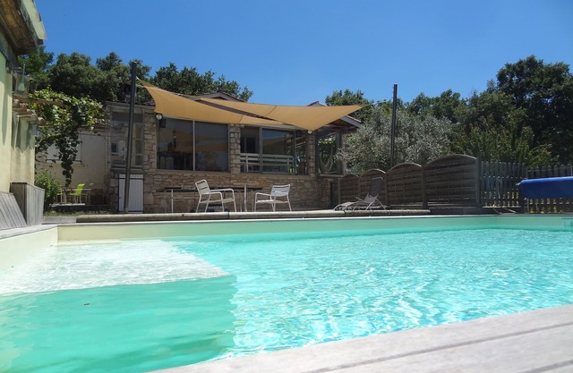 House with pool in nature near the gorges of Ardeche