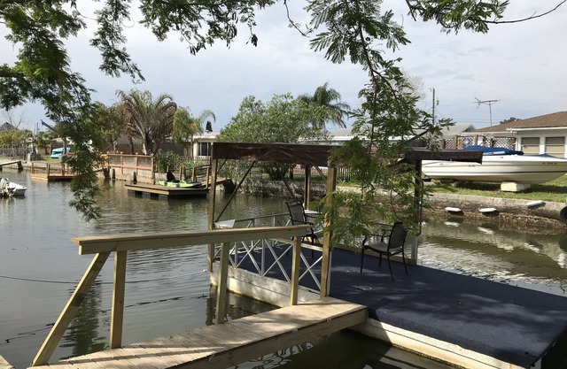 Hudson Beach Waterfront House with dock and canoe