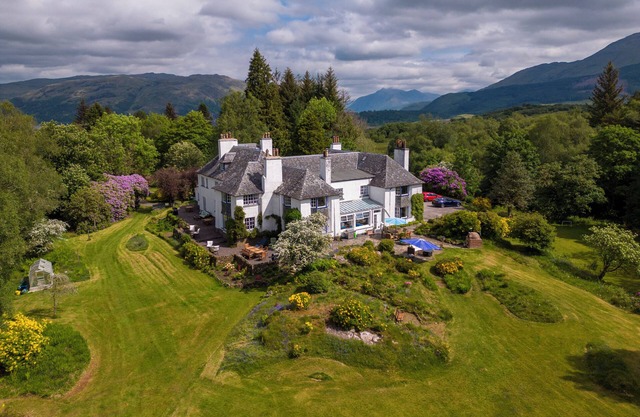 Idyllic country suite located at Lonan Country House & Gardens in Scotland!