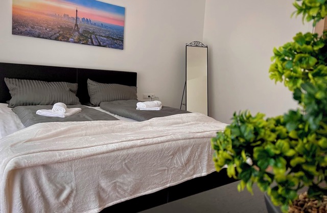 Idyllische Ferienwohnung mit Balkon & Ausblick