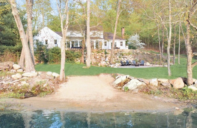 Immaculate waterfront home nestled in the Litchfield hills w/tons of.