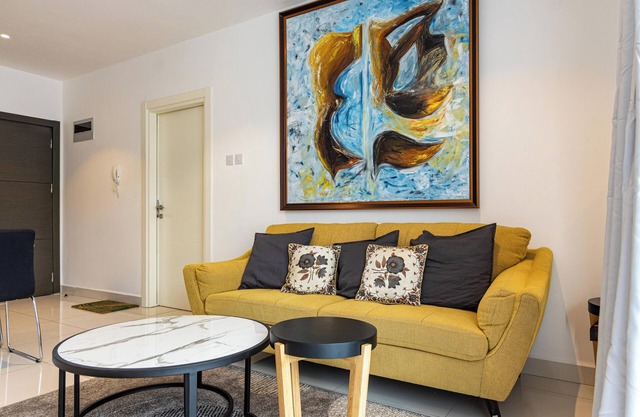 Imperial Suite | 1BR Pool-View Unit, Cantonments Close to KIA & American Embassy